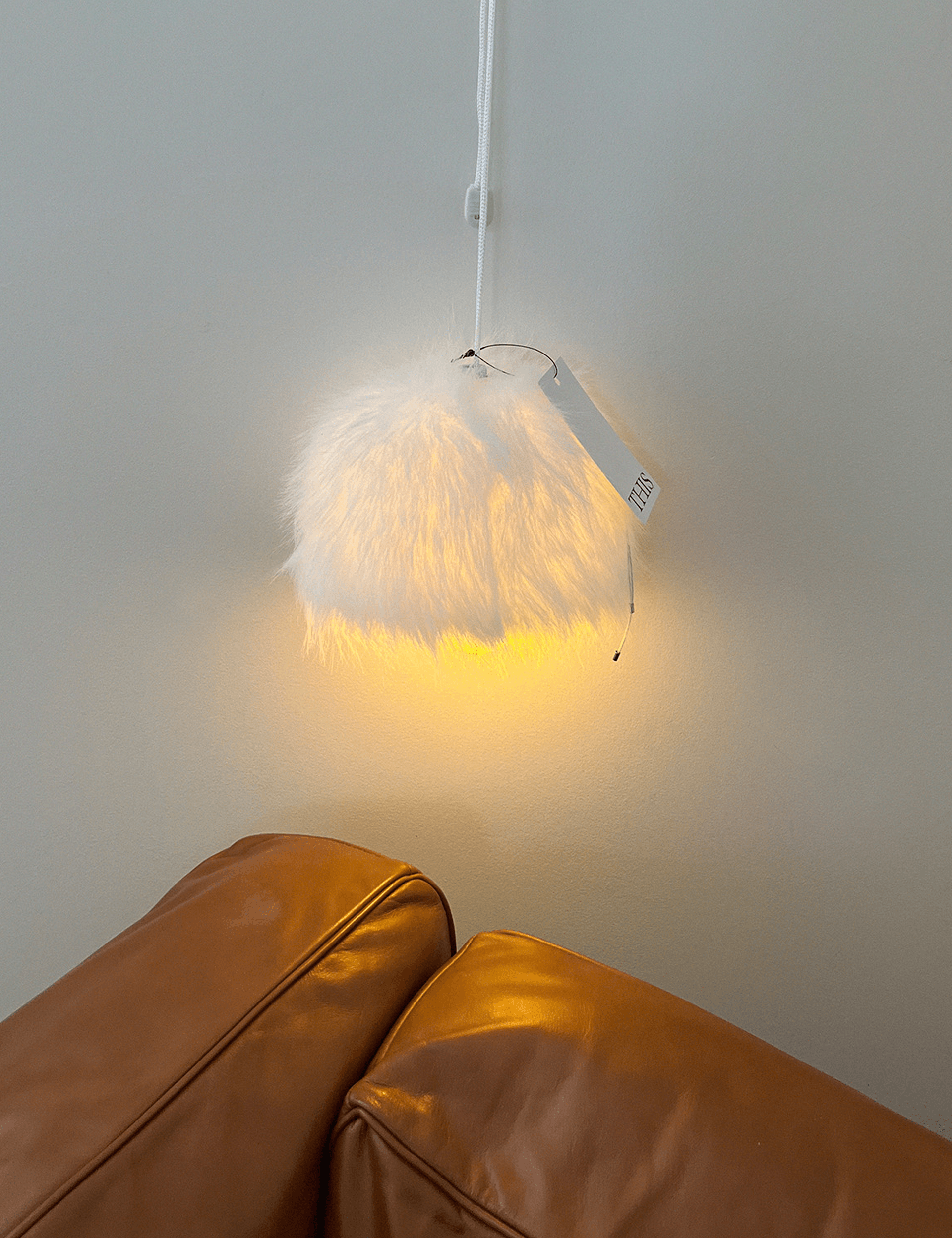 Fur Lamp